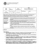 Evaluacion de proceso administrativo