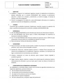 Plan de higiene y saneamiento Restaurante