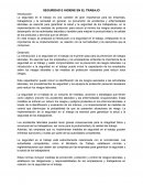 Introducción a la Seguridad e Higiene