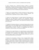 Marco Conceptual para la Información Financiera