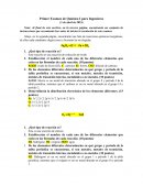 Examen de química 1 para Ingenierosl