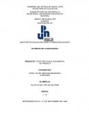 Texto reflexivo documental “De panzazo”