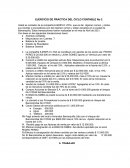 Ejercicio de practica del ciclo contable No 2