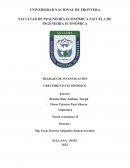 Trabajo de investigación crecimiento económico