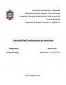 Historia de las Constituciones de Venezuela