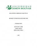 Regimen interno de los Sindicatos