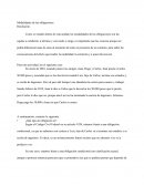 Modalidades de las obligaciones. Resolución