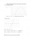 Ejercicios de métodos numéricos