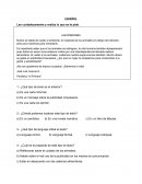 Examen segundo periodo sexto grado Español