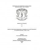 Trabajo de características morfológicas y fisiográficas de la cuenca hidrográfica de la quebrada Aguacatal