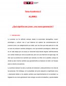 ¿Qué significa ser joven, una nueva generación?