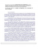 Estructura del diagnóstico “Rincón del Mayab”