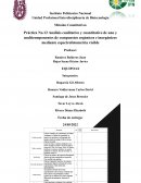 Práctica No.13 Análisis cualitativo y cuantitativo de uno y multicomponentes de compuestos orgánicos e inorgánicos mediante espectrofotometría visible