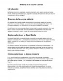 Historia de la Comida Caliente