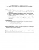 Análisis de los factores que intervienen en mi desempeño académico y personal