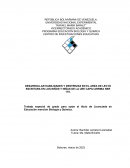 Desarrollar habilidades y destrezas en el area de lecto escritura en los niños y niñas