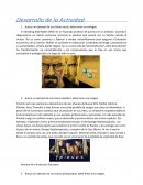 Buscar un ejemplo de una trama serial, debe tener una imagen. Redacción creativa y guionizacion