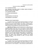 Informe Accidente de Tránsito