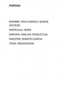 Análisis conductual