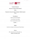 Propuesta de valor para la empresa Ecoplanet: Modelo de negocio Canvas