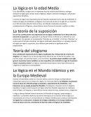La lógica en la edad Media