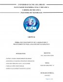 Reconocimiento de laboratorio y procedimiento para analisis metalografico