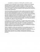 La pandemia y su impacto en el ámbito político, económico y social