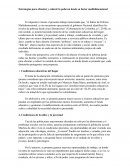 Estrategias para afrontar y reducir la pobreza desde su factor multidimensional