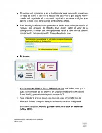 Manual de usuario para la generación de planilla de recaudos. Página 2