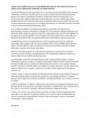 ¿Cuáles son las implicaciones para la sostenibilidad del Comercio Internacional del Ecuador en relación con la contaminación ambiental y el cambio climático?