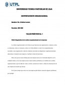 Diagnóstico de la cultura organizacional en la empresa