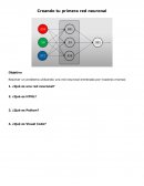Creando tu primera red neuronal