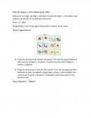 Plan de juegos y actividades para niños