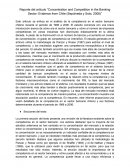 Resumen concentracion del sector bancario Chile