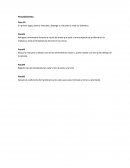 Procedimiento y calculos manzana