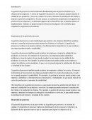 Importancia de la gestión de procesos