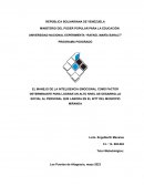 El manejo de la inteligencia emocional como factor determinante para lograr un alto nivel de desarrollo social