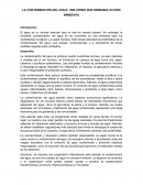 La contaminación del agua: Una crisis que demanda acción inmediata