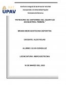 Mercadotecnia deportiva. Patrocinio de uniformes del equipo de basquetbol femenil