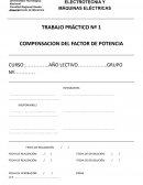 Guía Compensación de factor de potencia