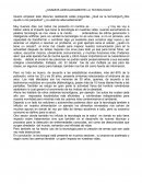 ¿Usamos adecuadamente la tecnología?