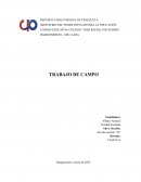 Trabajo de campo sobre las especies