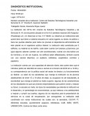 Diagnóstico institucional