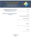 Esquema de prácticas 3aamseq S.A