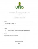 Resumen educación social