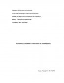 Desarrollo humano y procesos de aprendizaje