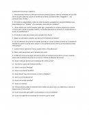 Cuestionario acerca de la Ciencia