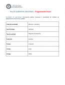 Taller sumativa adicional - Programación lineal