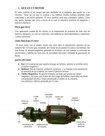 Que es un rotor. Página 1