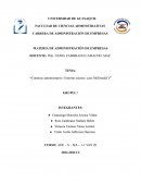 Contexto administrativo: Entorno externo, caso McDonald´s